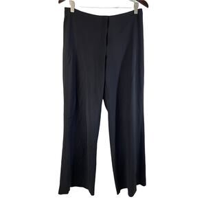 Eileen Fisher Women's Wide Leg Trouser Pants Black Size Small